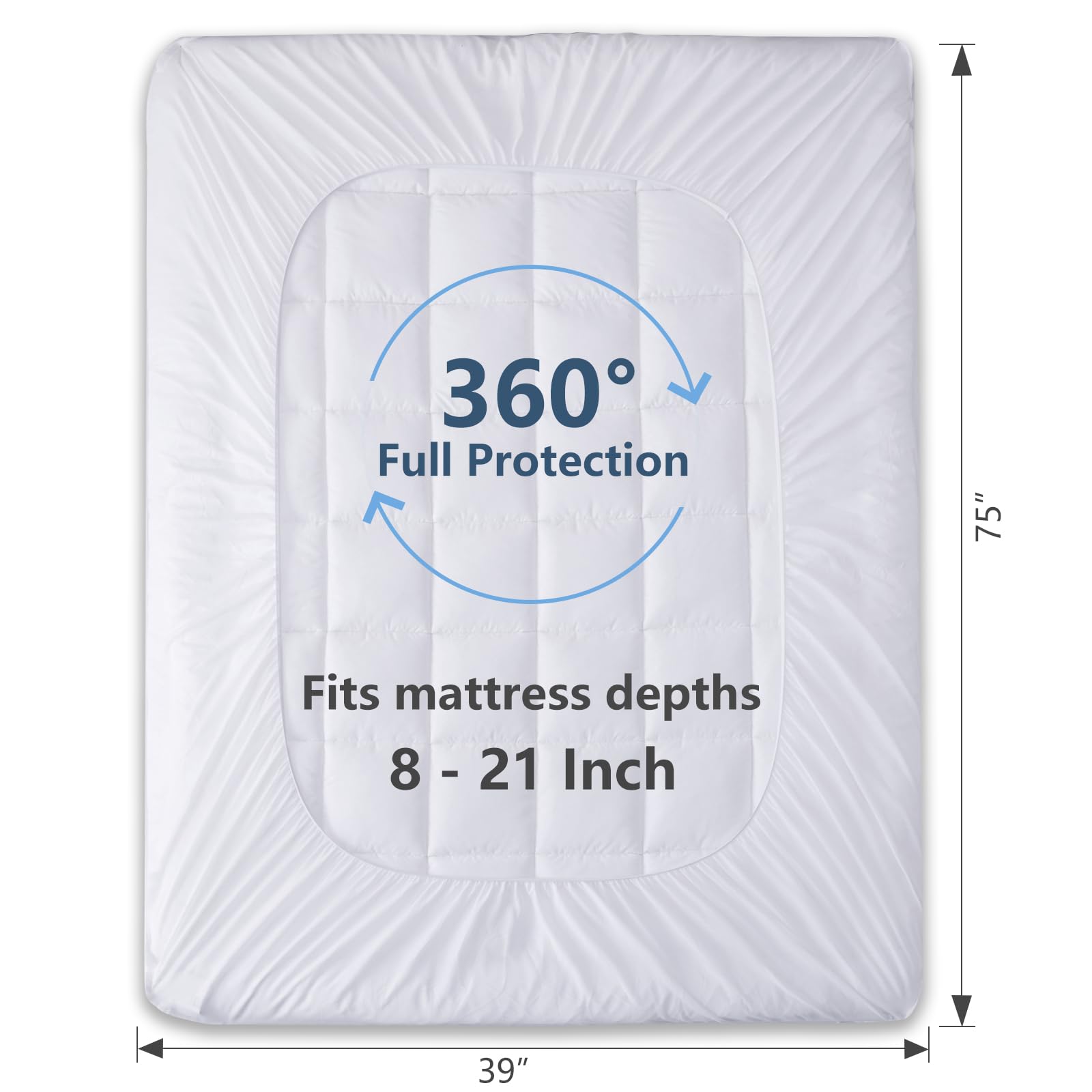 CozyLux détail du garnissage alternatif au duvet, douceur hypoallergénique