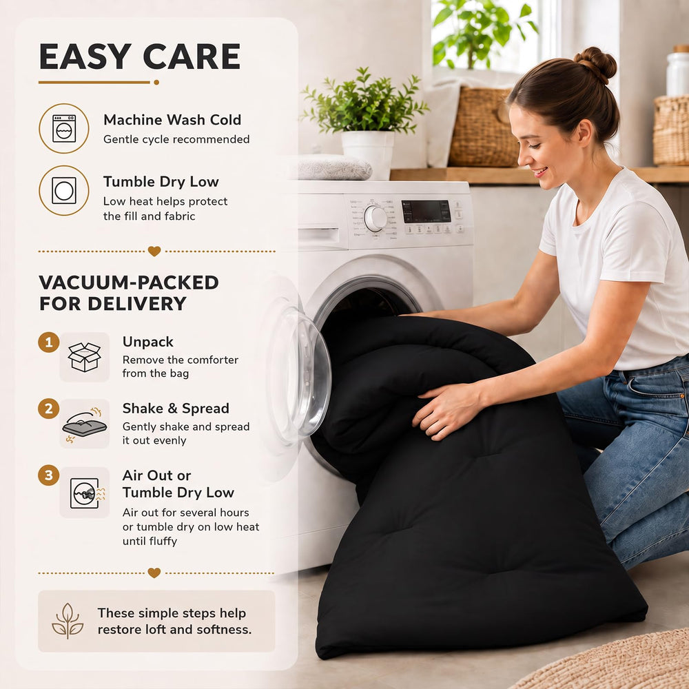 CozyLux séchage avec balles de séchage pour restaurer le gonflant