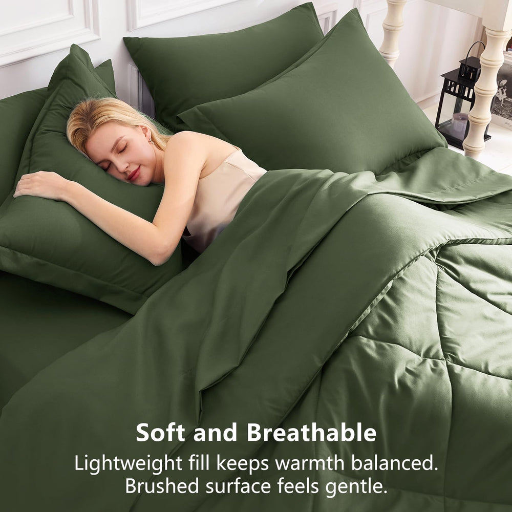 Lit King fait avec CozyLux dans chambre moderne, style complet instantané