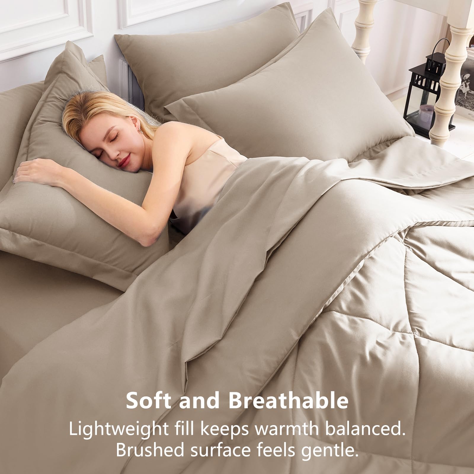 Détail du matelassage en losange CozyLux empêchant le déplacement du garnissage