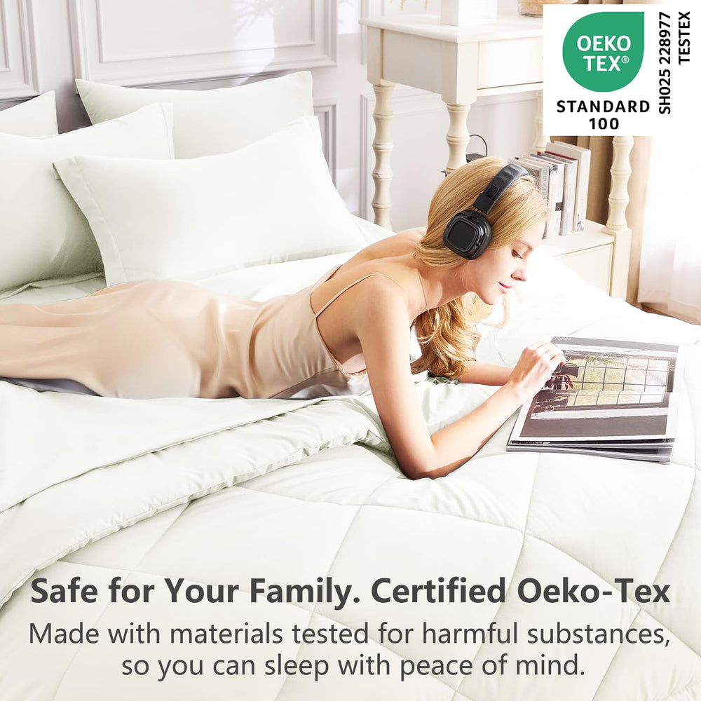 CozyLux texture microfibre brossée douce offrant confort respirant