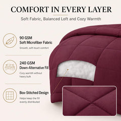 CozyLux lit installé en chambre décorée illustrant confort et finition coordonnée