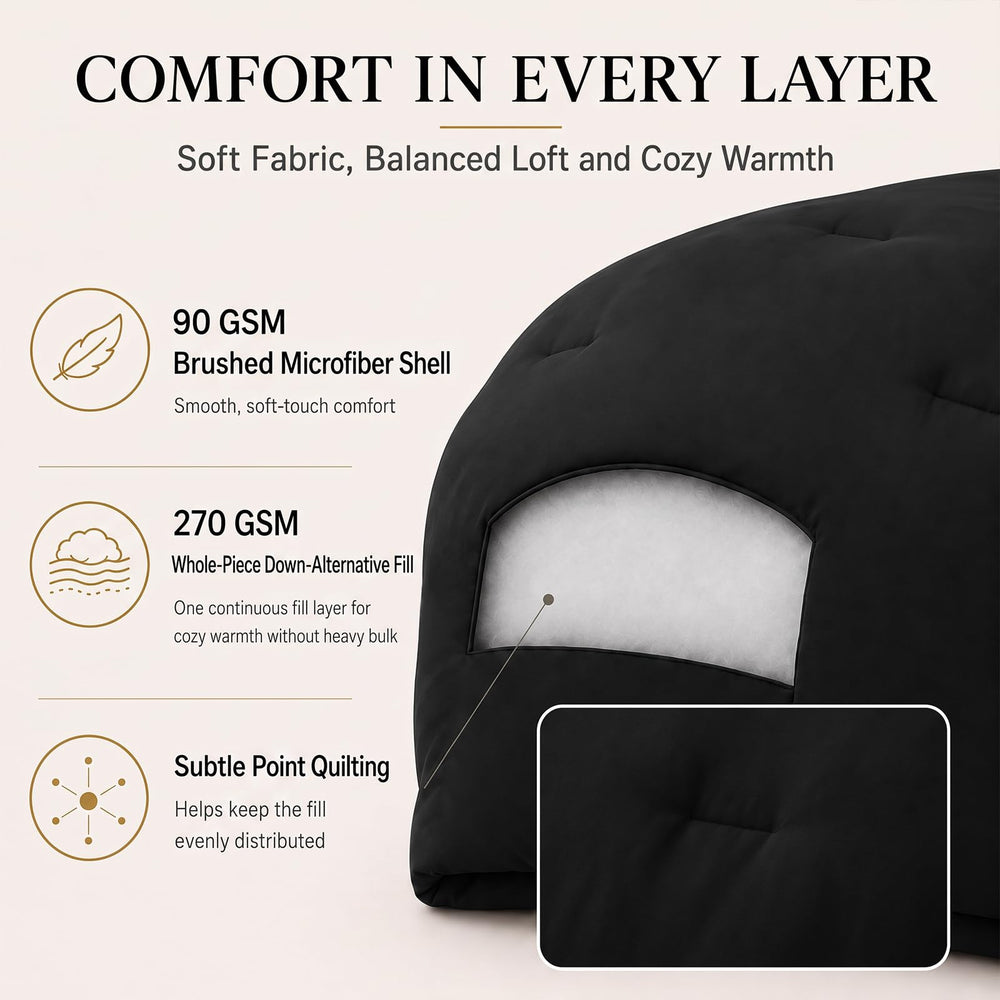 CozyLux image du garnissage continu offrant chaleur légère et isolation