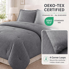 CozyLux pattes de coin cousues permettant fixation sécurisée