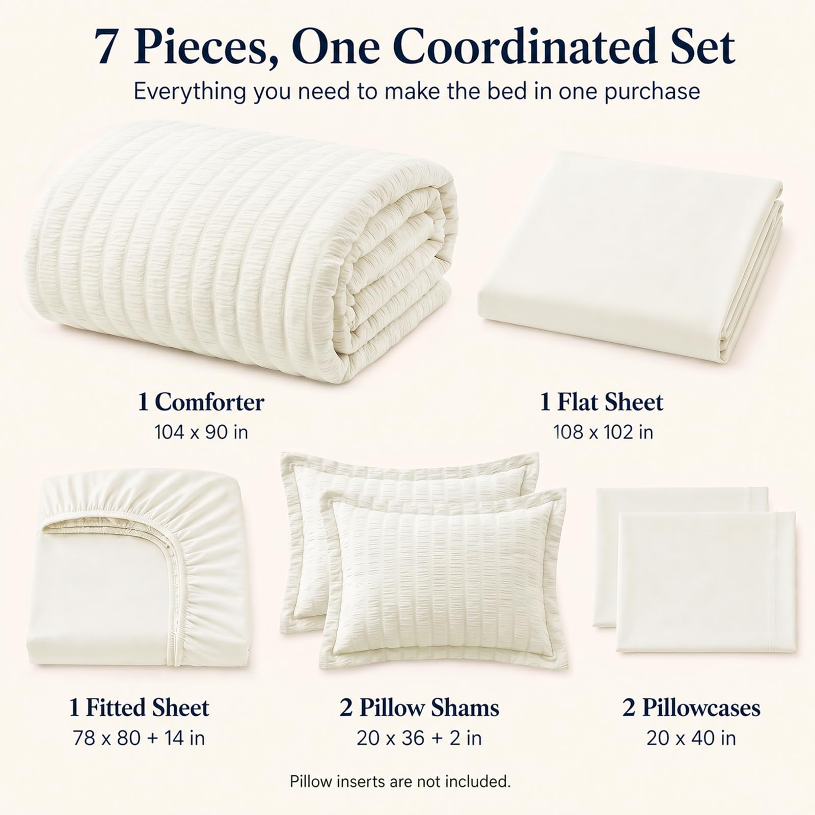 Gros plan seersucker CozyLux montrant texture plissée et respirabilité