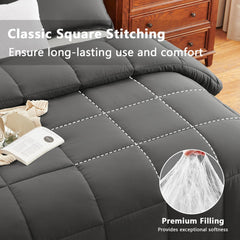 CozyLux taie d'oreiller mise en place offrant coordination et finition nette