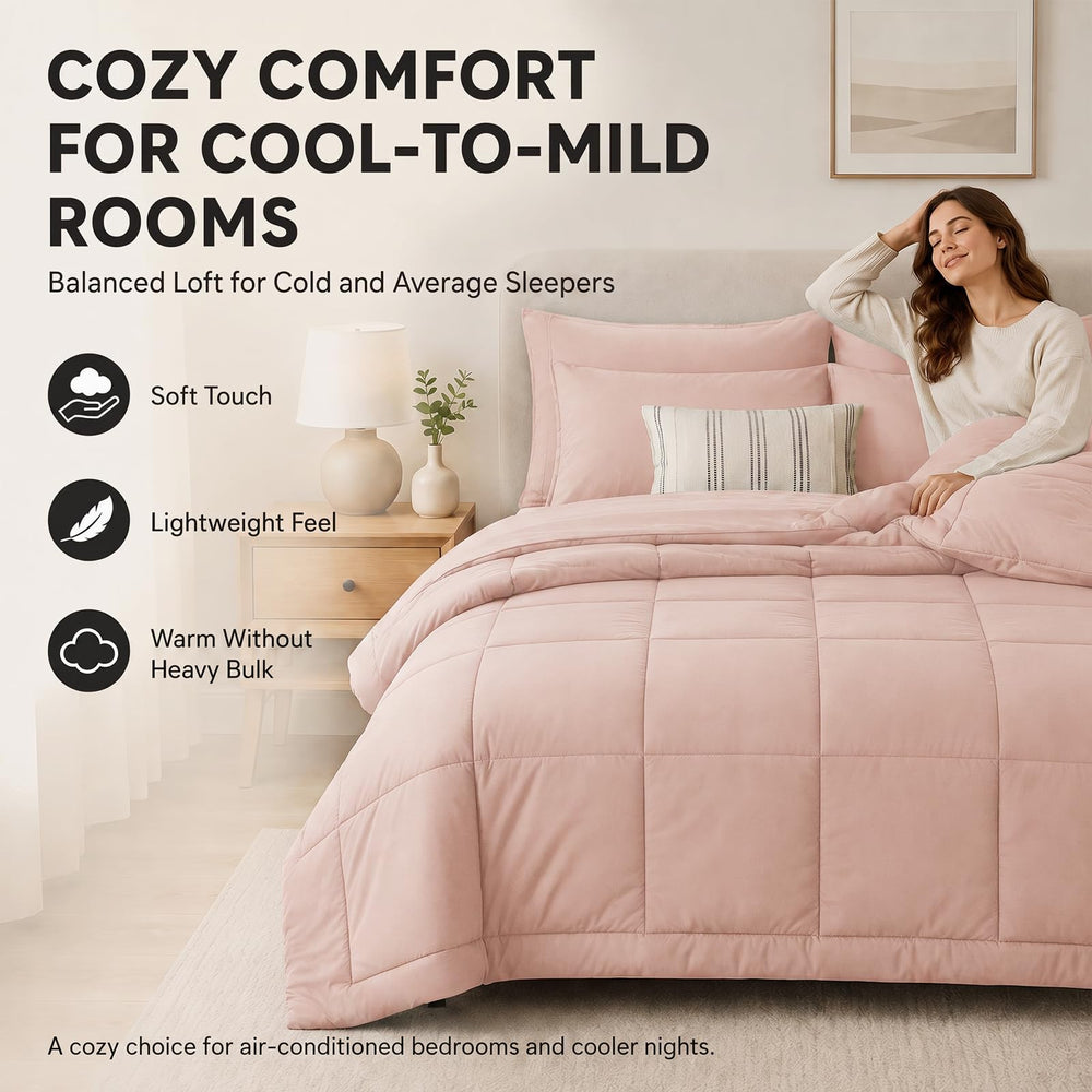 CozyLux taies d'oreiller et couture box-stitch pour éviter le glissement
