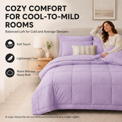CozyLux draps et taies étalés montrant ensemble complet prêt à poser