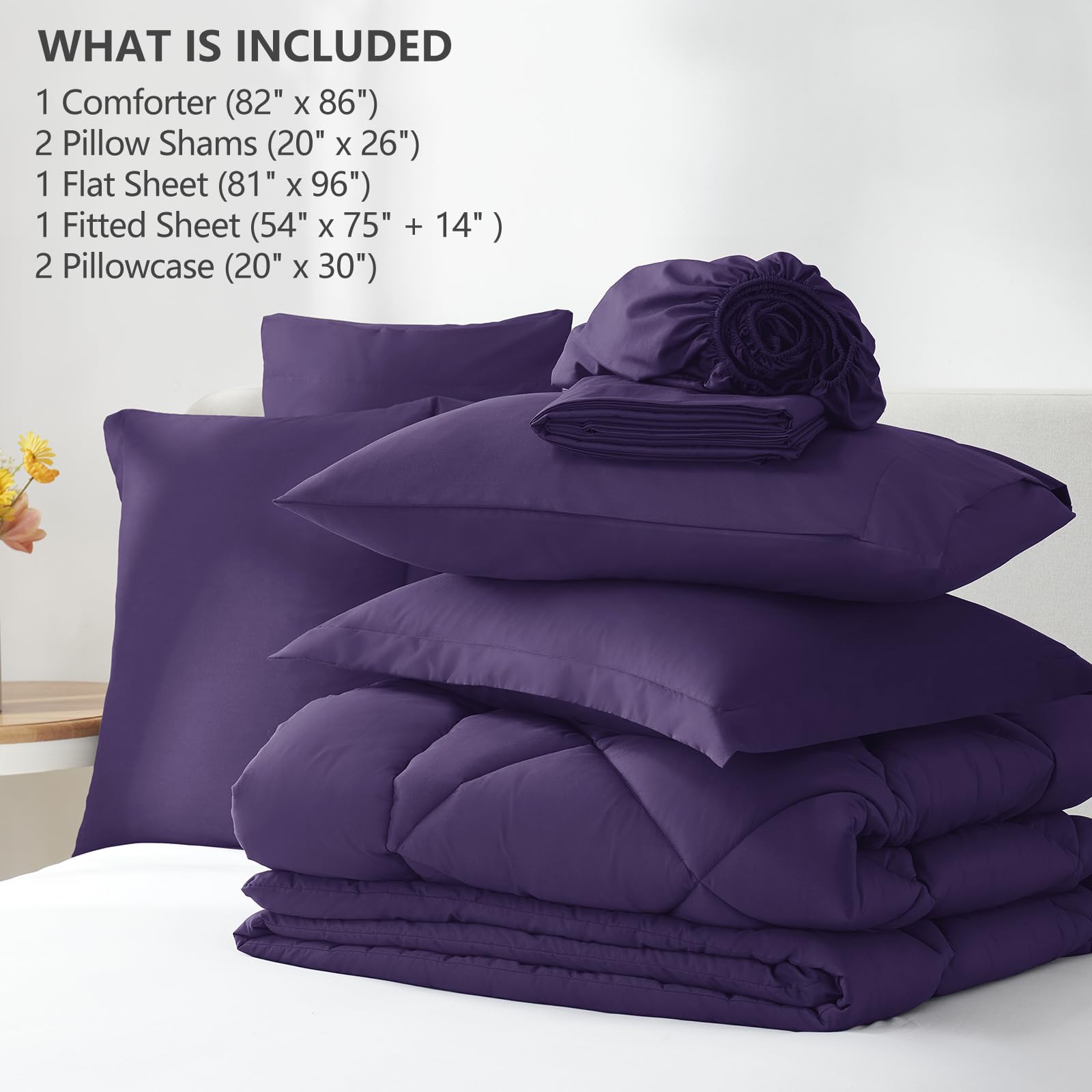 CozyLux comparaison tailles visualisant dimensions pour lit Full