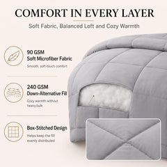 CozyLux tissu gris texture proche offrant aspect doux et visuel moderne