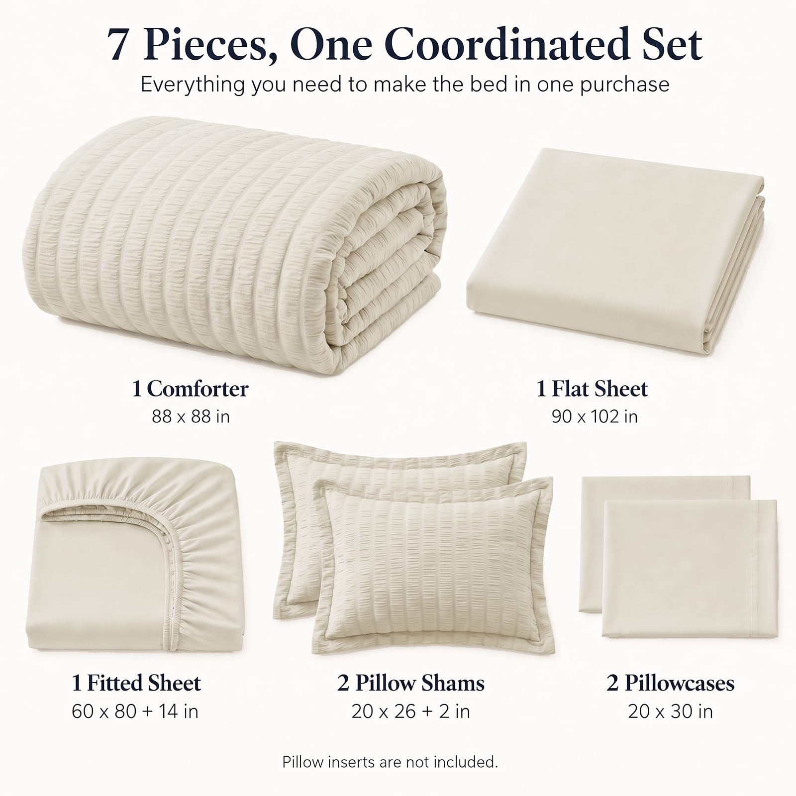 CozyLux gros plan seersucker texture plissée, look sans plis