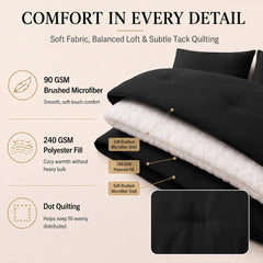CozyLux microfibre gros plan révélant texture brossée douce pour la peau
