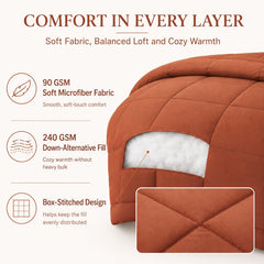 CozyLux texture du tissu douce et résistante pour confort durable