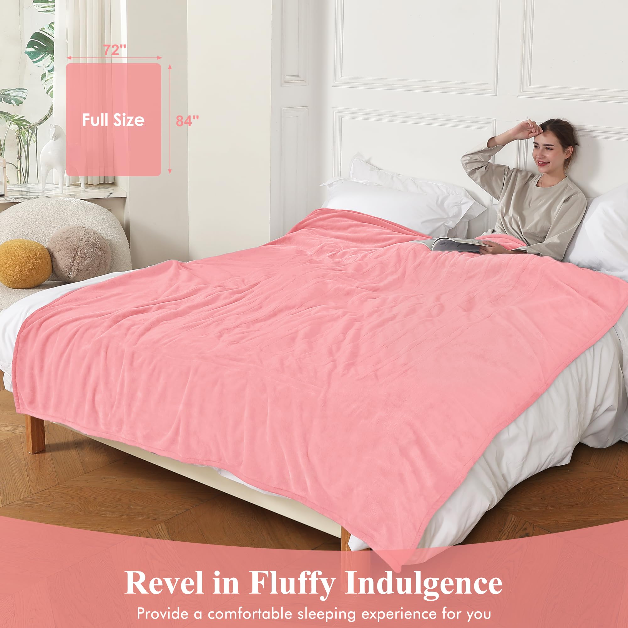 COZYTY ambiance chambre rose clair créant un environnement chaleureux et apaisant