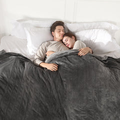 COZYTY couverture face avant montrant taille queen et design confortable