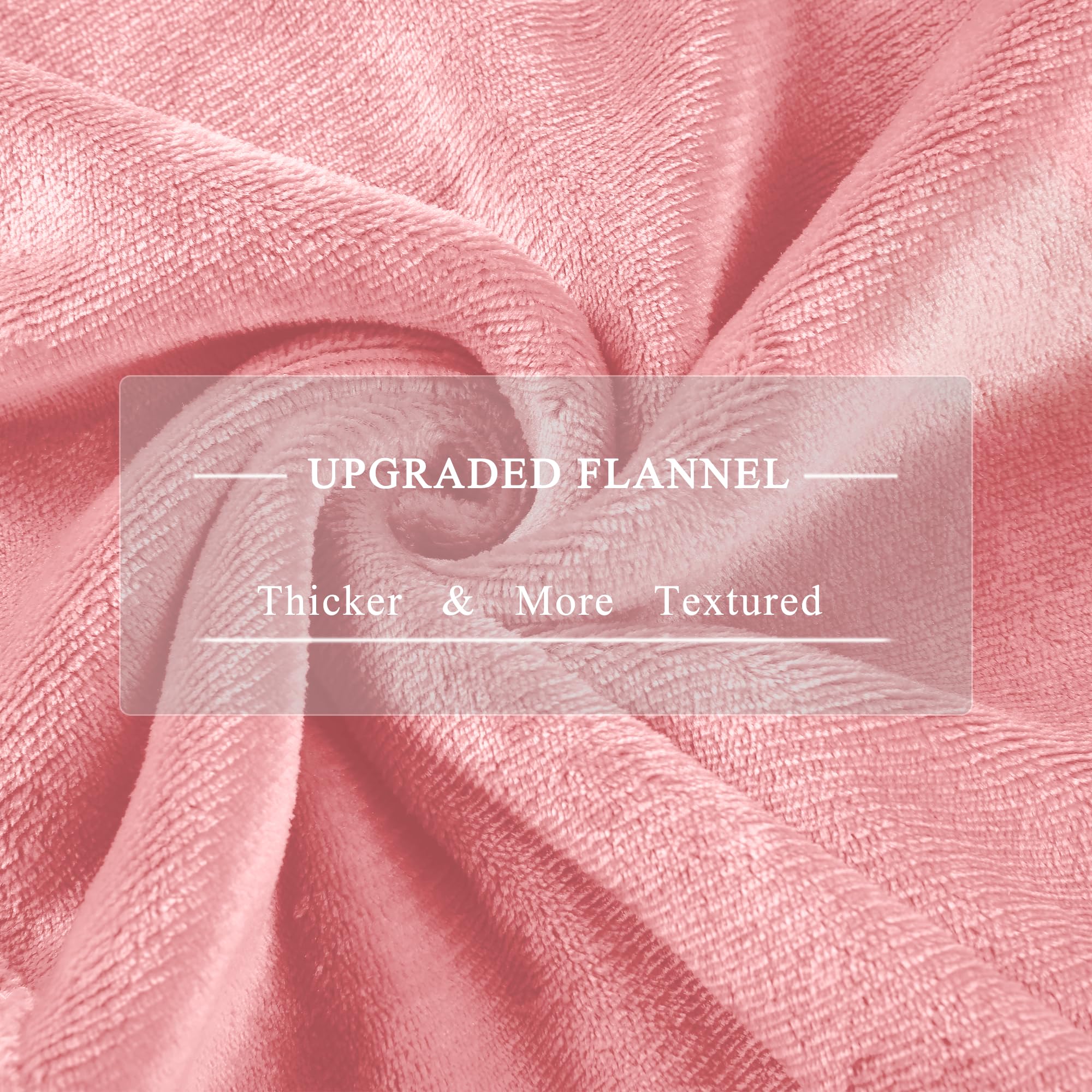 COZYTY détail flanelle montrant la texture ultra-douce pour sensation cocooning