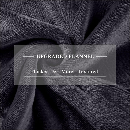 COZYTY gros plan flanelle ultra-douce pour toucher confortable