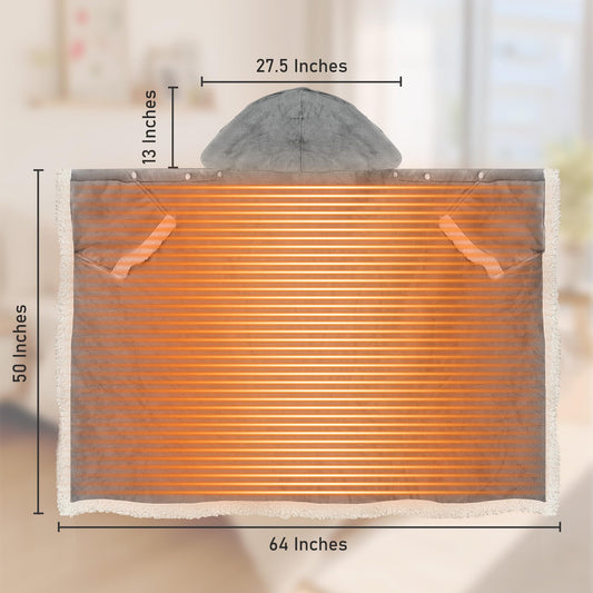 COZYTY gros plan tissu 220GSM douceur et chaleur durable