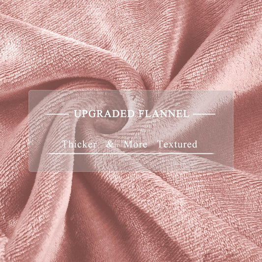 COZYTY texture flanelle gros plan douce pour chaleur enveloppante