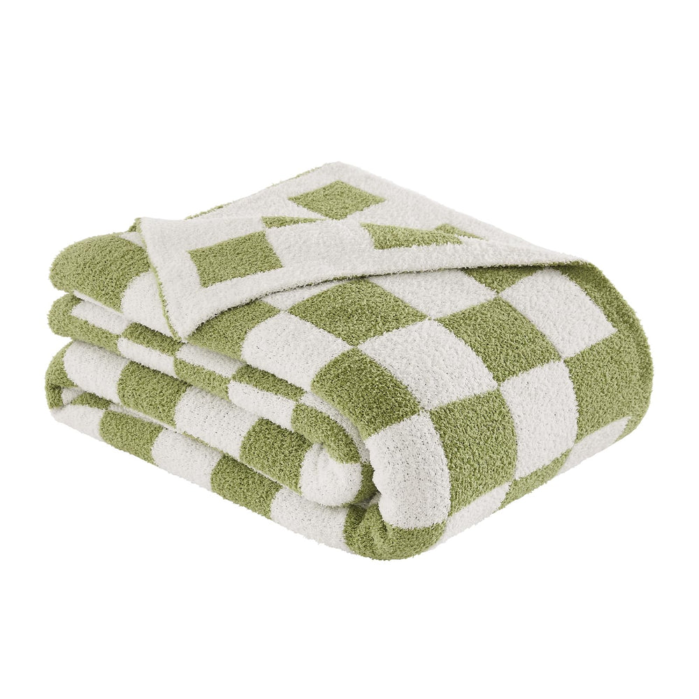 Cozzenity plaid comparé à une personne montrant l’échelle
