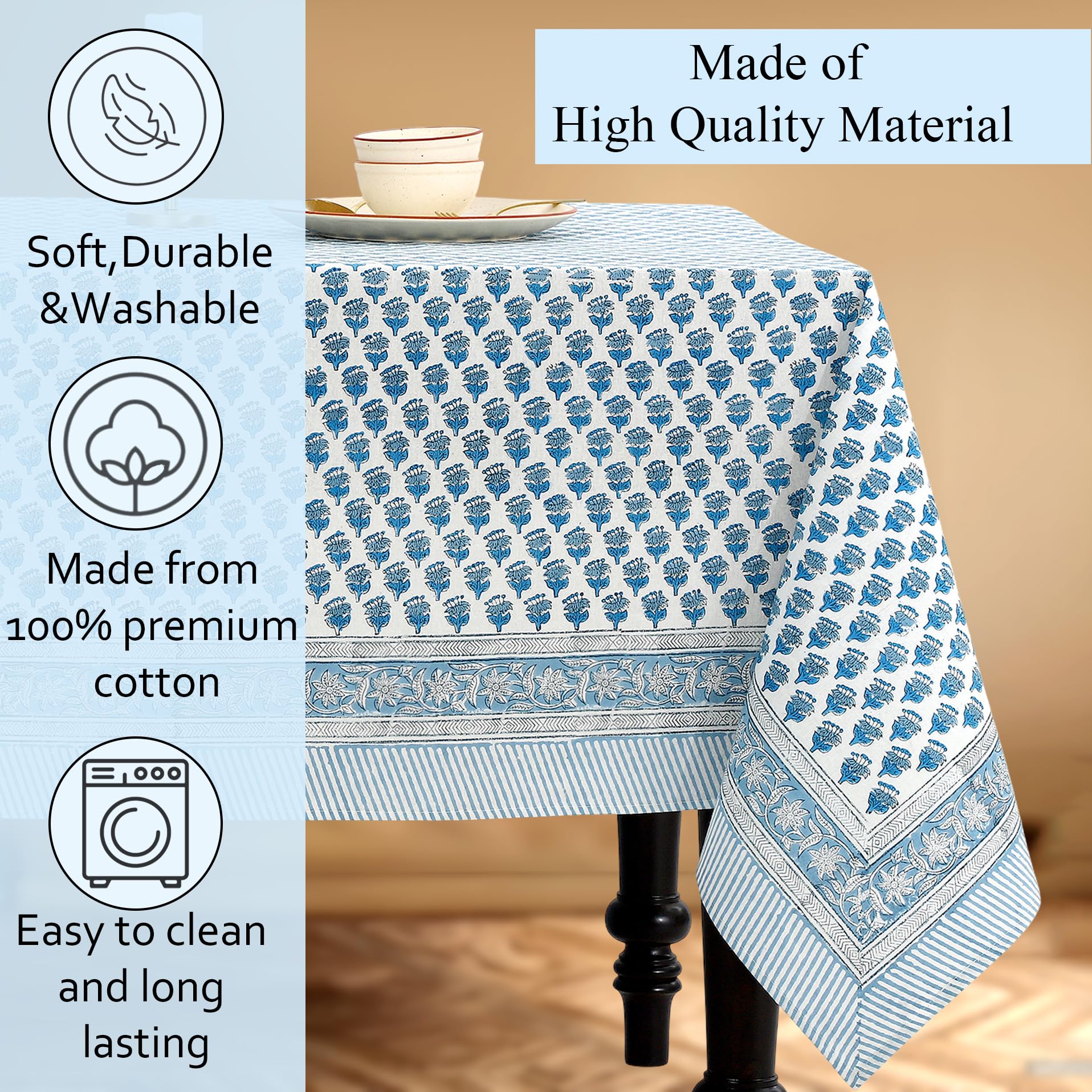 CPC COTTON PRINT CLUB nappe pliée et emballée, présentation adaptée au cadeau
