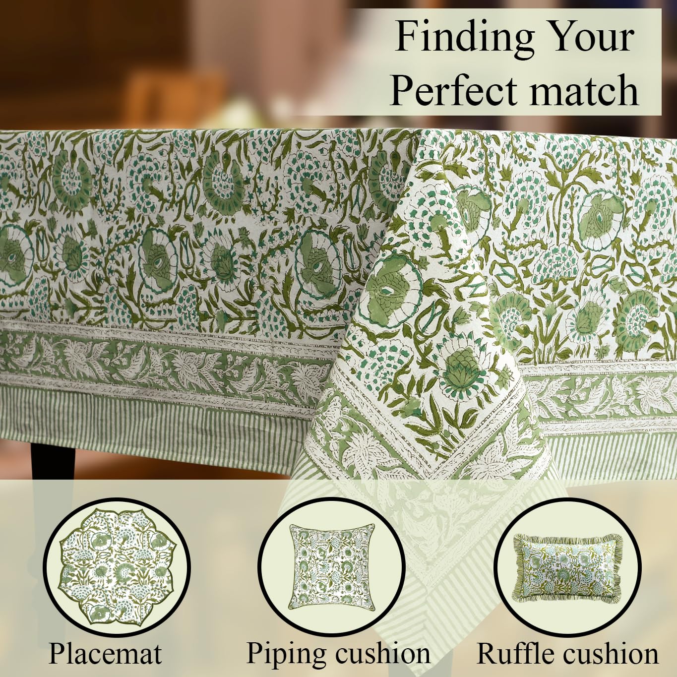 CPC COTTON PRINT CLUB étiquette du produit confirmant tissu 100% coton et origine
