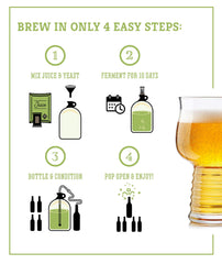 Craft A Brew barboteur et bouchon montrant contrôle de la fermentation