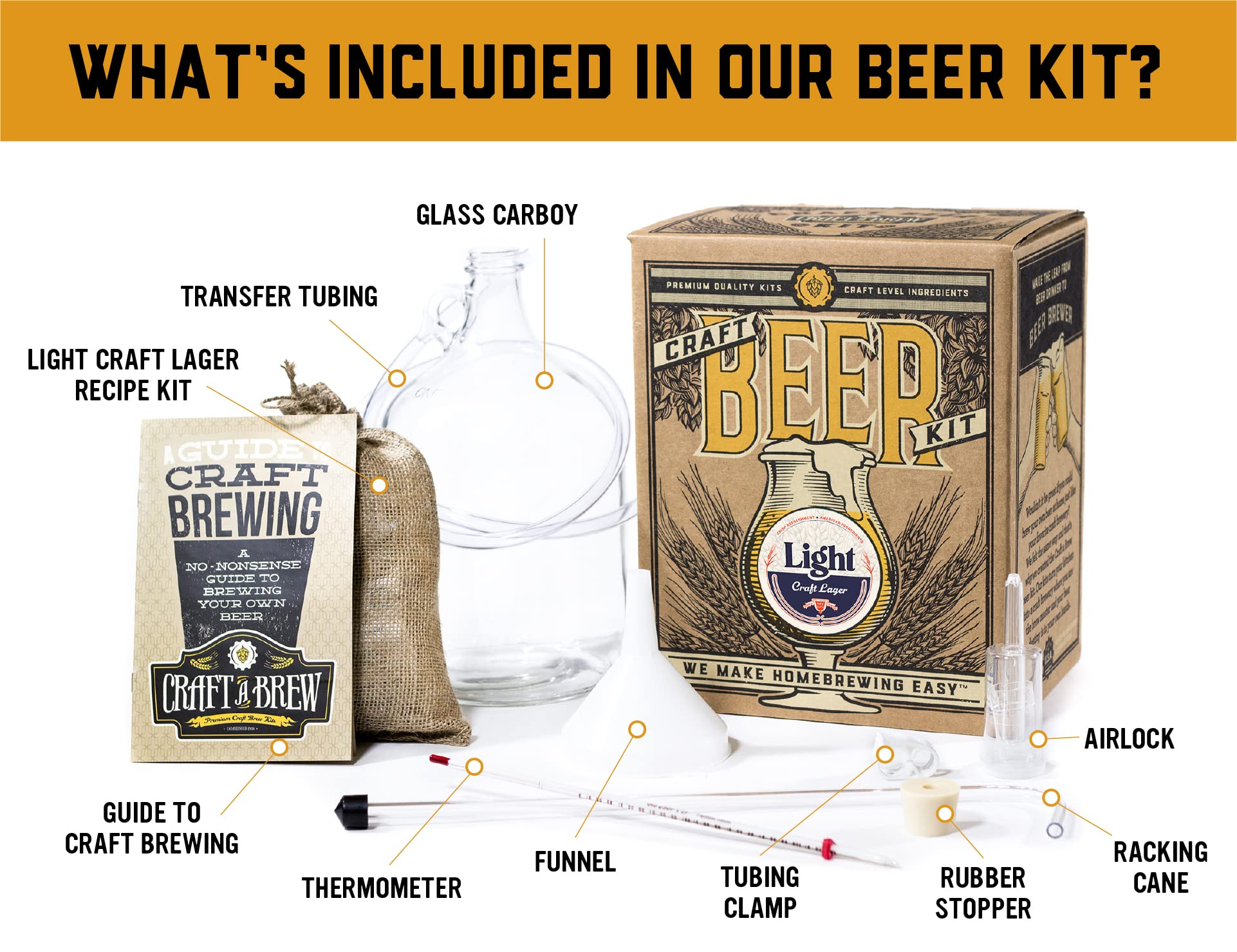 Craft A Brew gros plan sur malts pilsner apportant saveur biscuiteuse et couleur