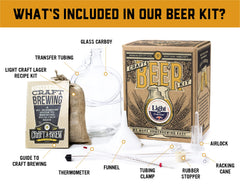 Craft A Brew gros plan sur malts pilsner apportant saveur biscuiteuse et couleur