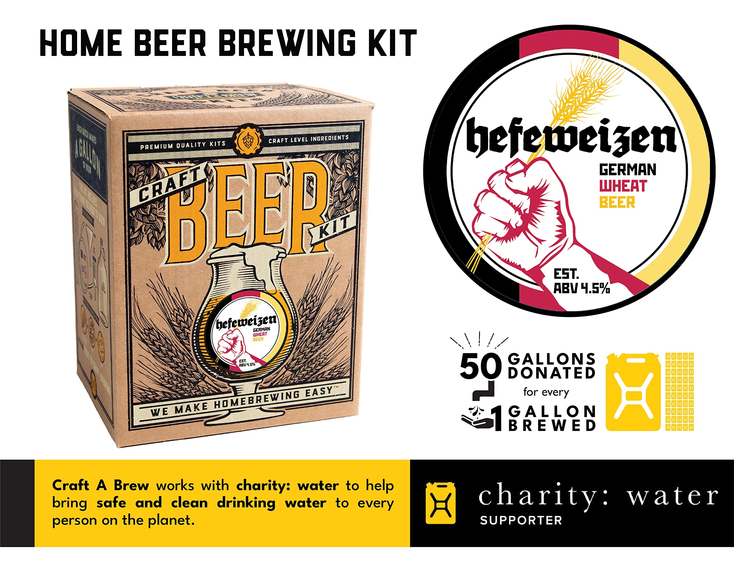 Craft A Brew équipement complet disposé prêt à brasser pas à pas