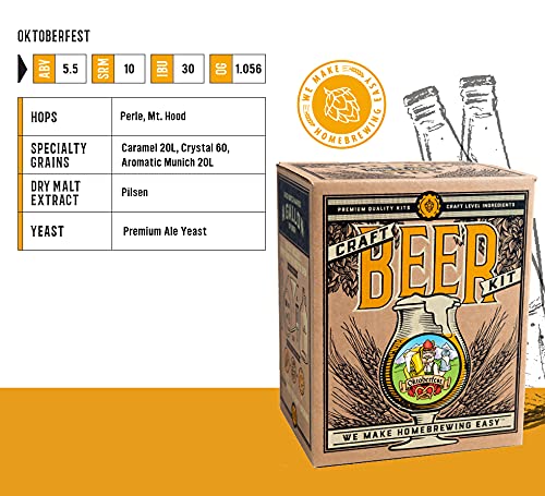 Craft A Brew bière dans un verre teinte ambrée équilibre malté
