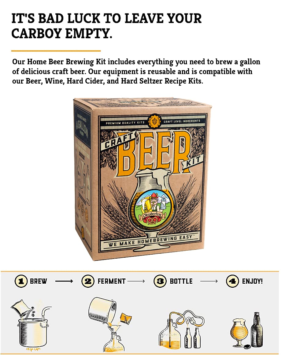 Craft A Brew embouteillage étape finale contrôle facile et propre