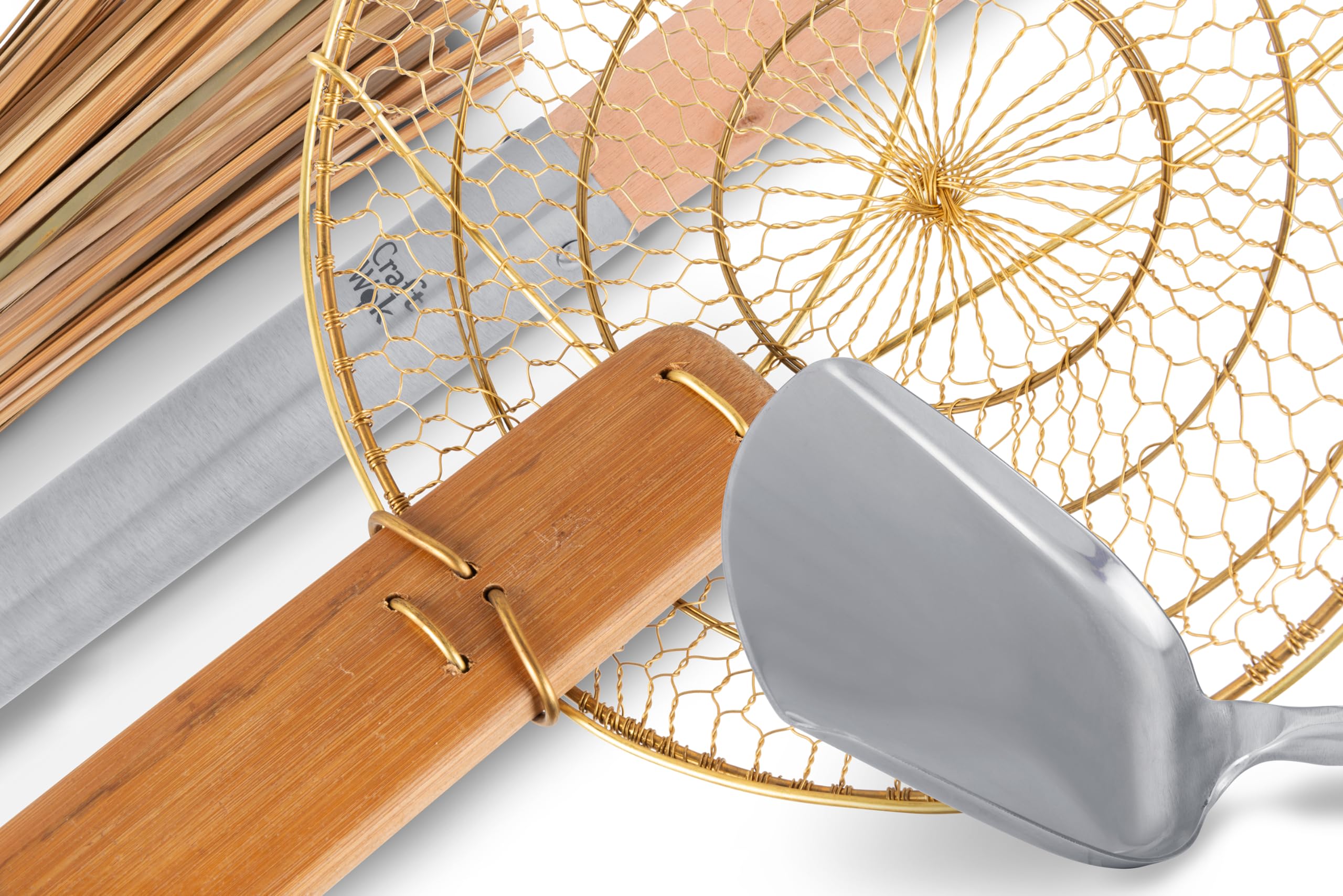 Craft Wok brosse bambou nettoyage protégeant assaisonnement du wok