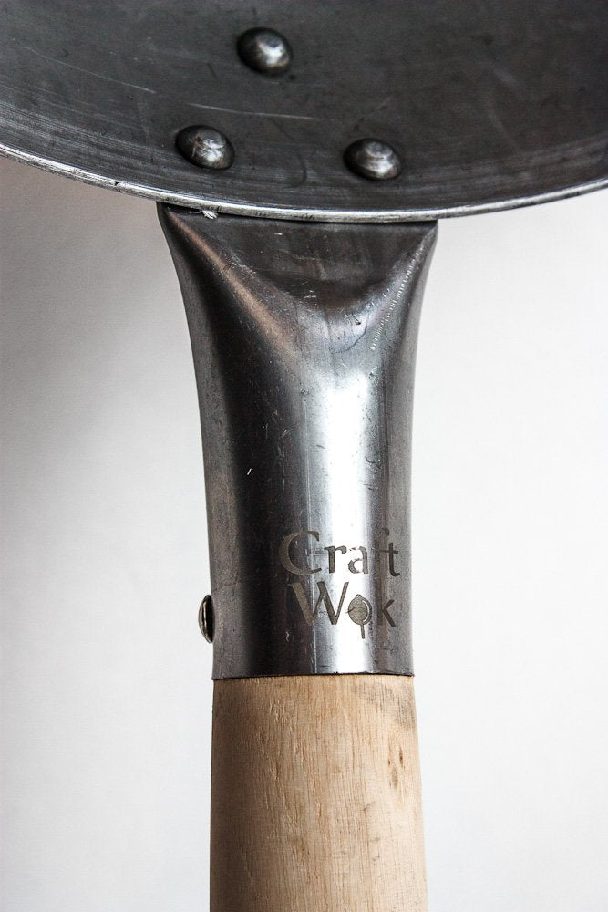 Craft Wok comparaison taille avec assiette montre capacité pour portions