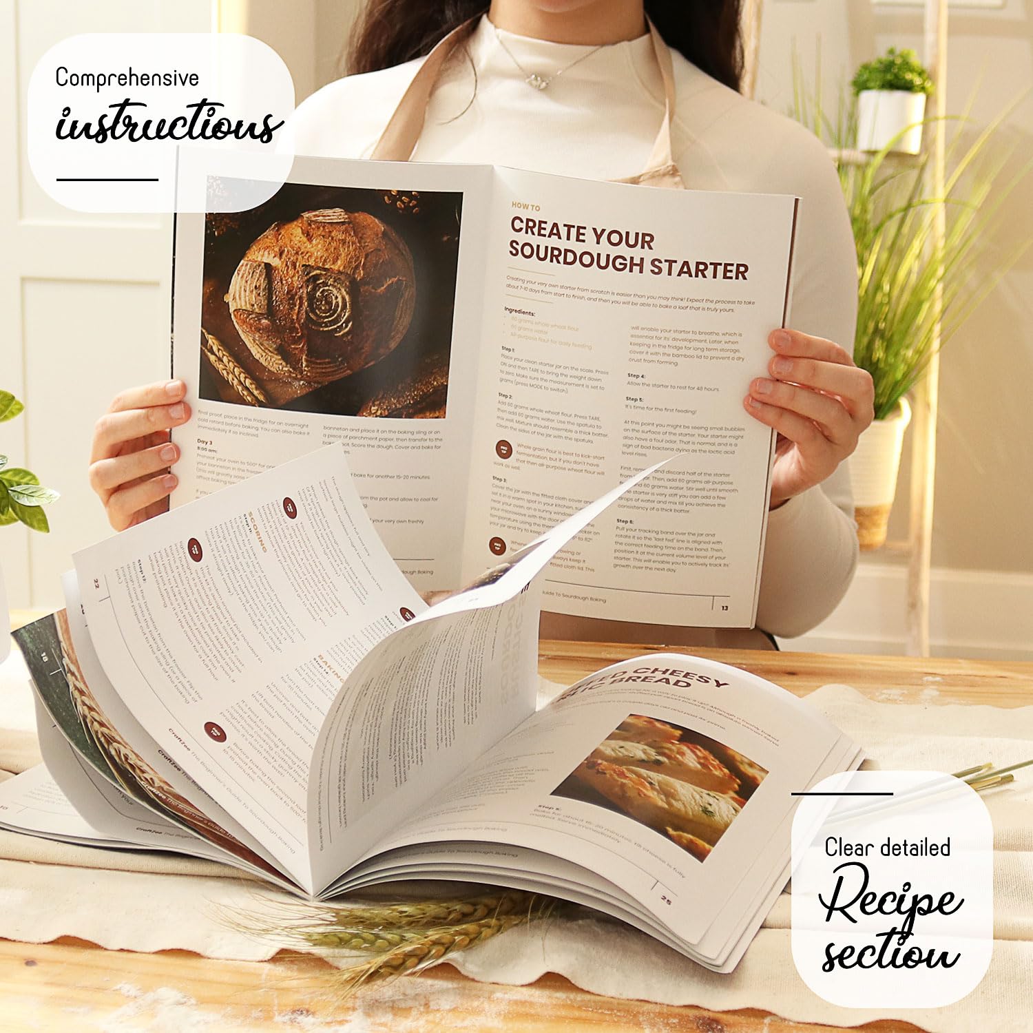 CraftZee lame de boulanger et racleur, finition professionnelle et score précis