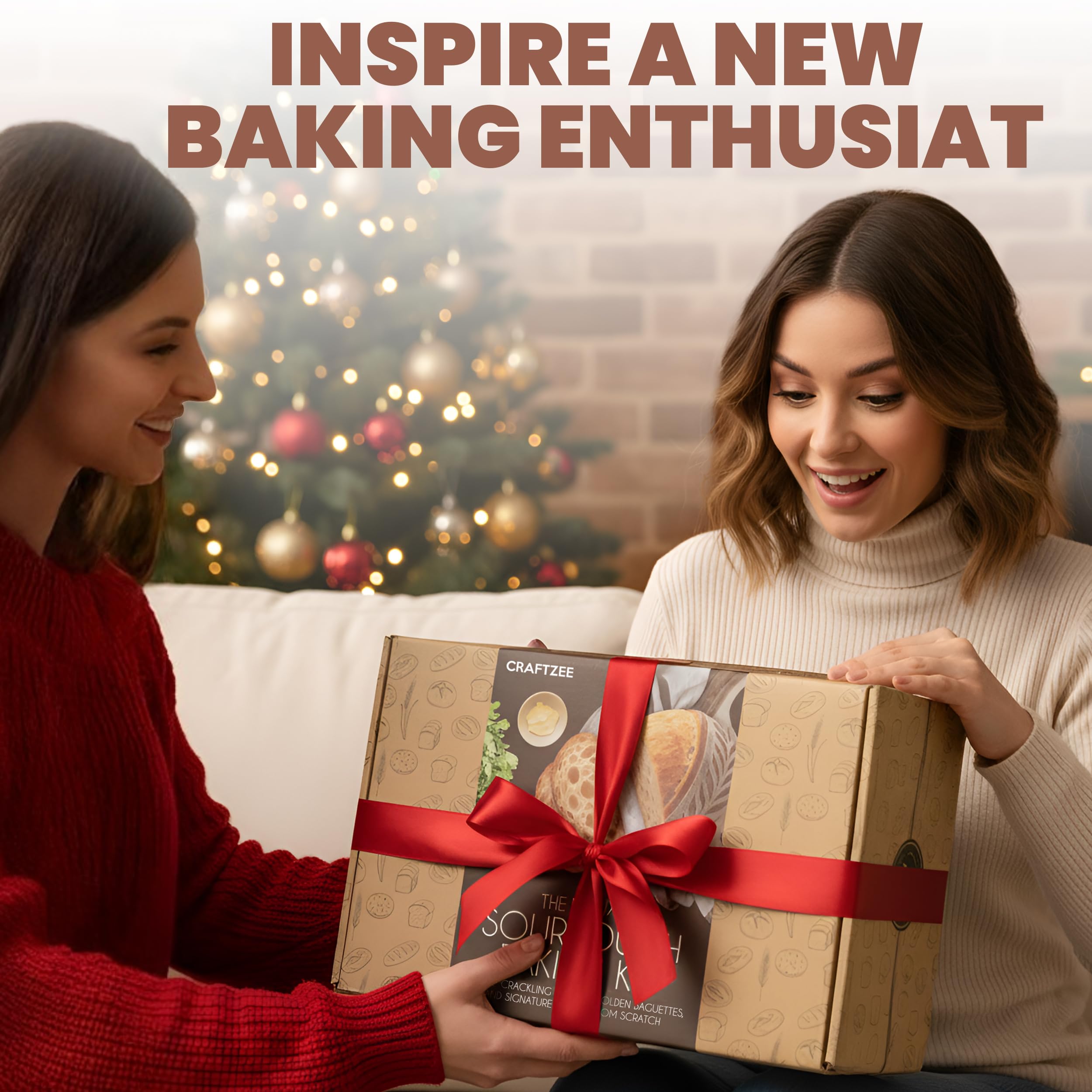 CraftZee kit présenté en cuisine prêt à offrir pour un cadeau inspirant