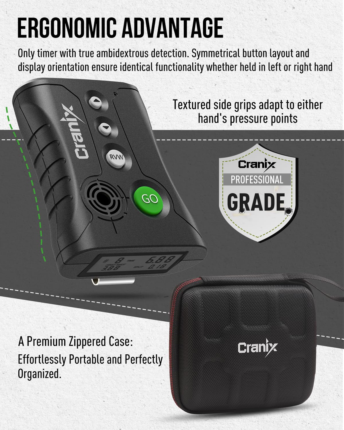 Cranix gros plan microphone démontrant détection sensible pour précision