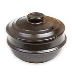 Crazy Korean Cooking bol Dolsot face avant montrant finition et maintien chaleur