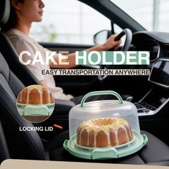 CREACAKE ensemble moule et transporteur prêt à stocker gâteau