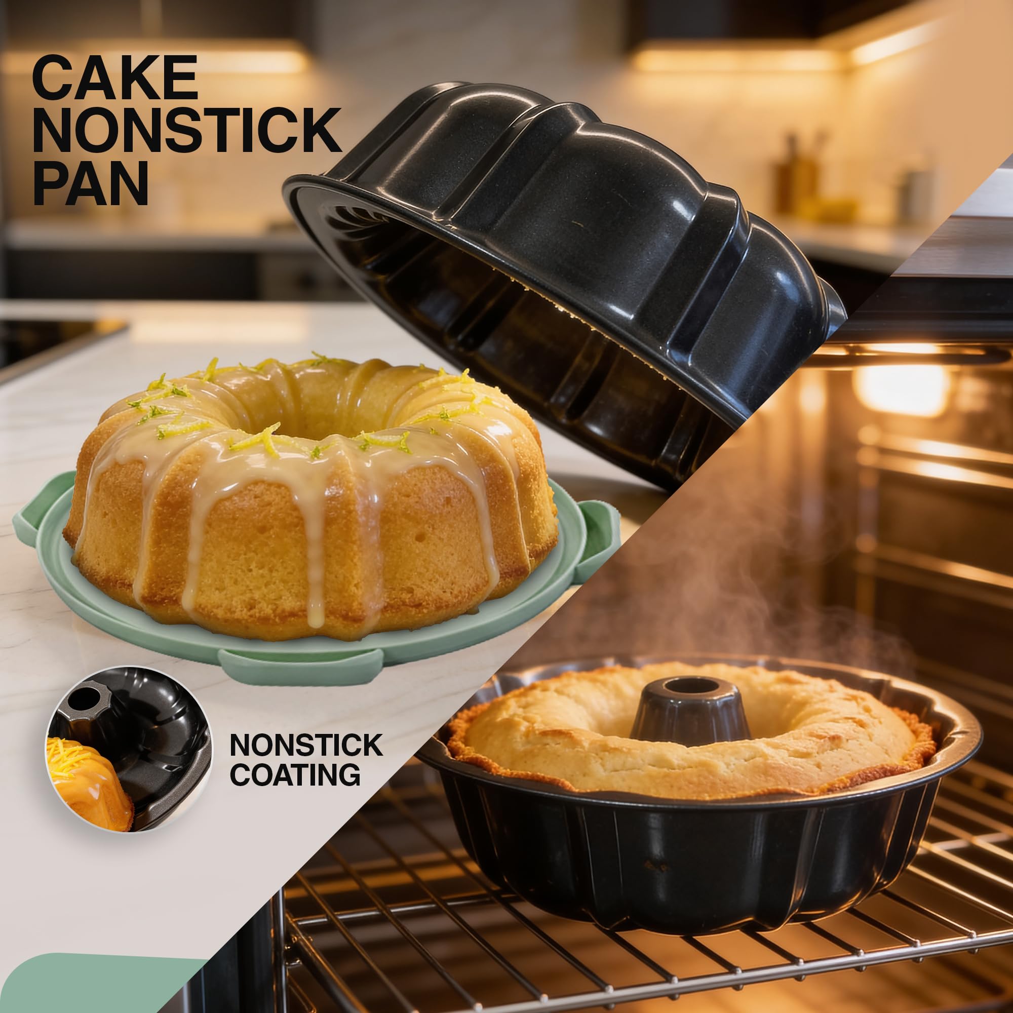 CREACAKE transporteur ouvert protégeant un gâteau pour transport sûr