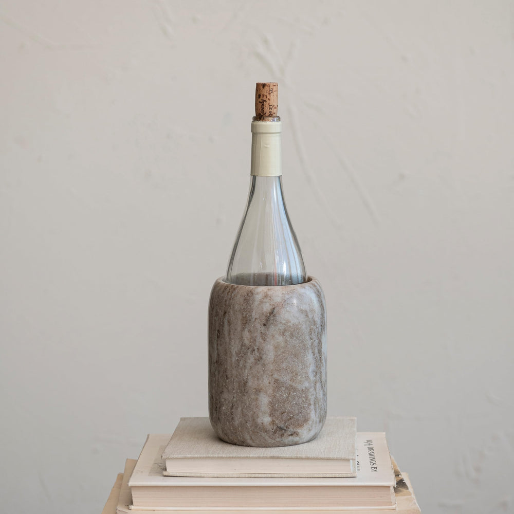 Creative Co-Op finition naturelle illustrant marbre poli et aspect haut de gamme