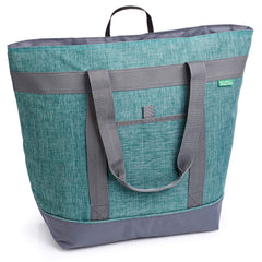 Creative Green Life vue avant du sac isotherme avec courses, protection maximale