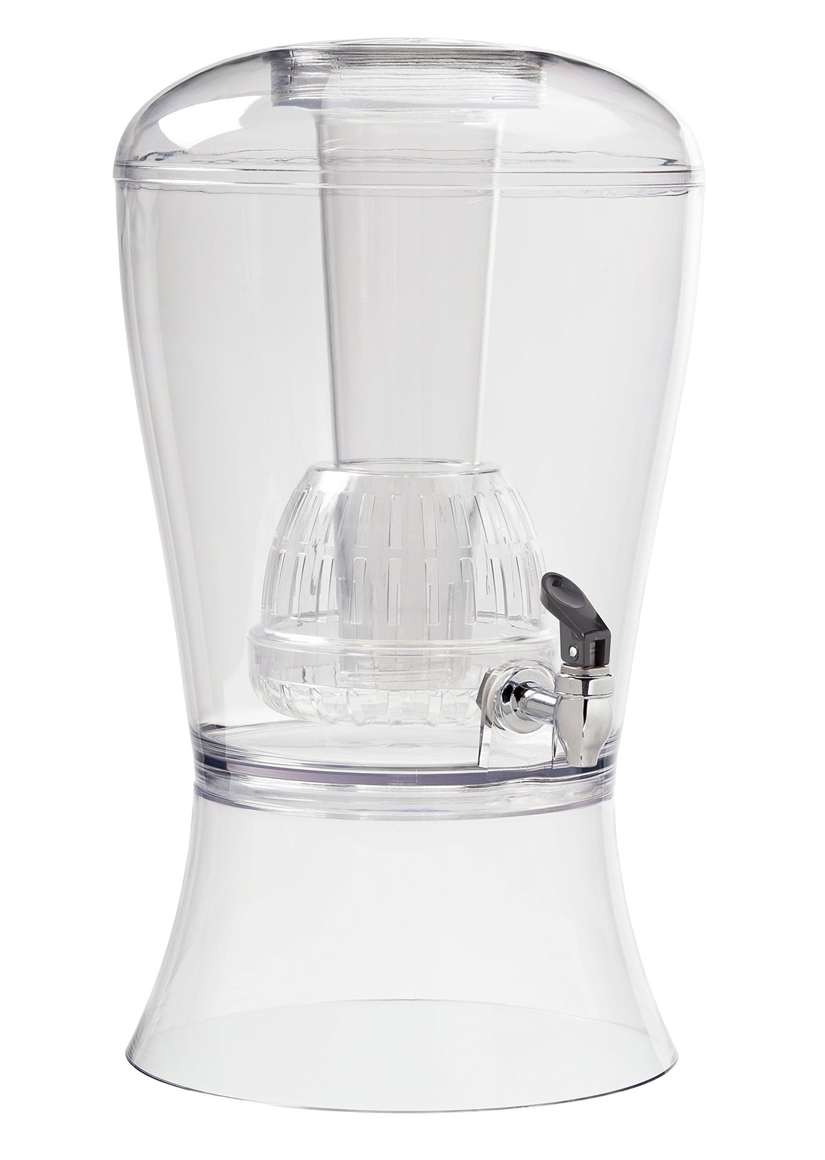 CreativeWare distributeur face montrant design transparent et capacité pratique