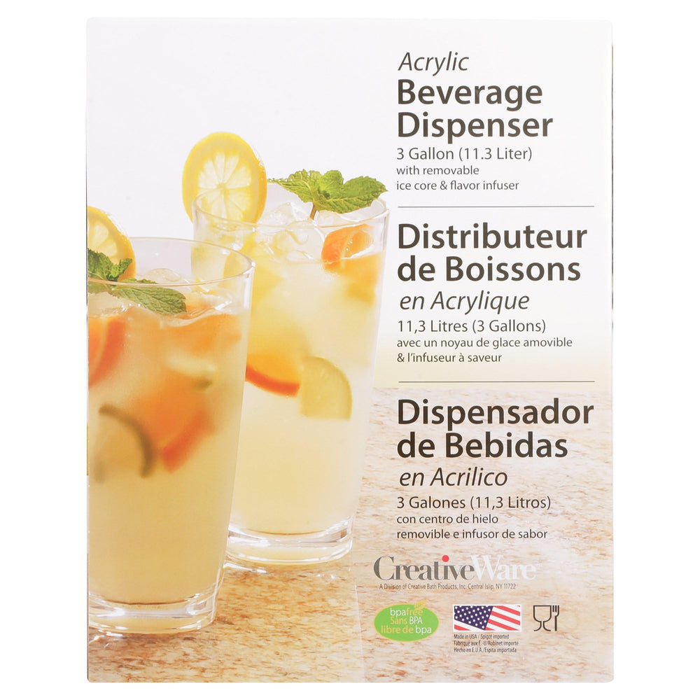 CreativeWare distributeur en utilisation lors d'une fête extérieure conviviale