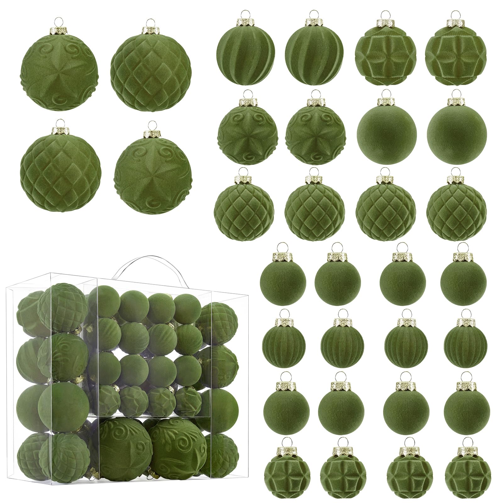 CristBest boule velours face avant montrant finition élégante et aspect luxueux
