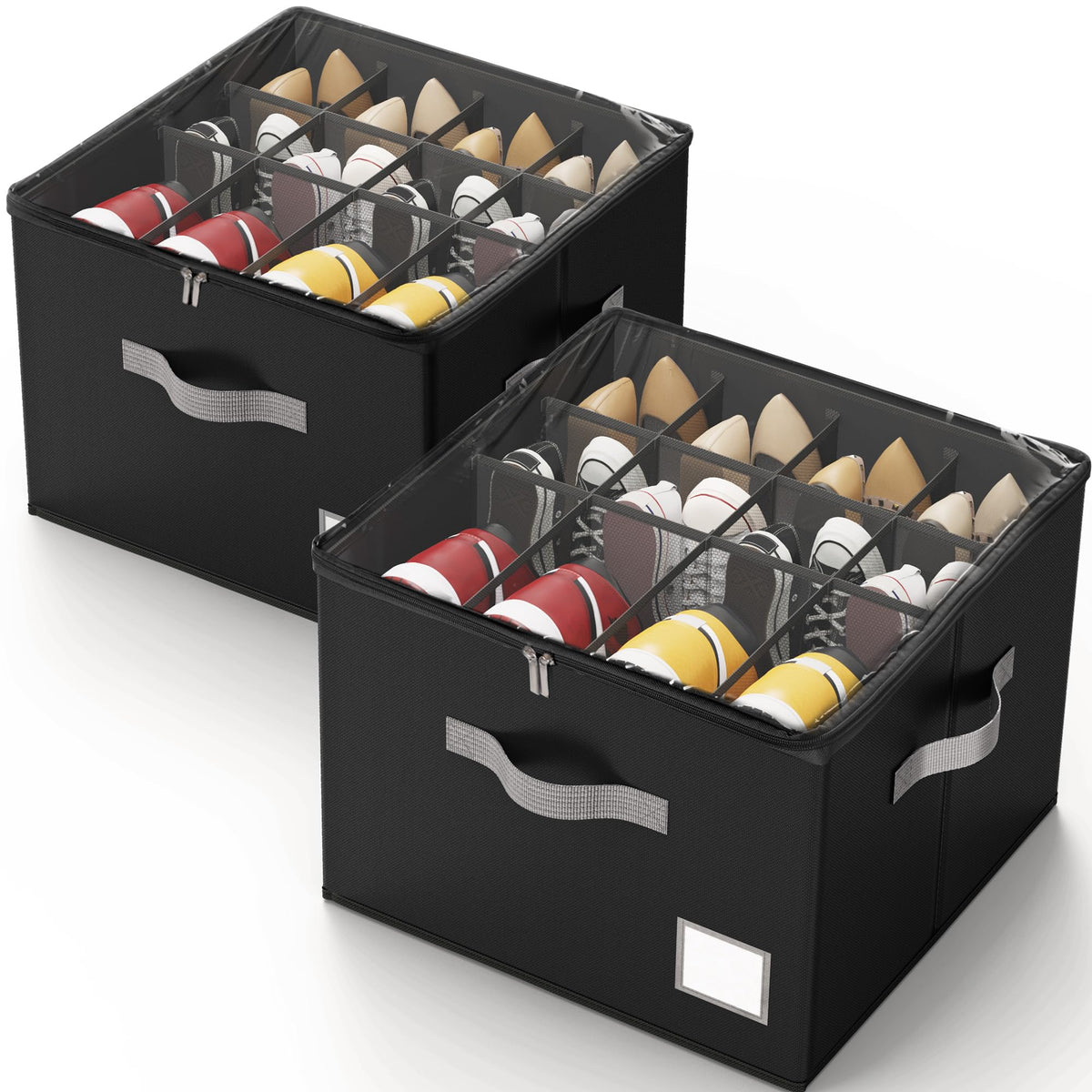 Criusia housse avant avec couvercle transparent pour repérage rapide
