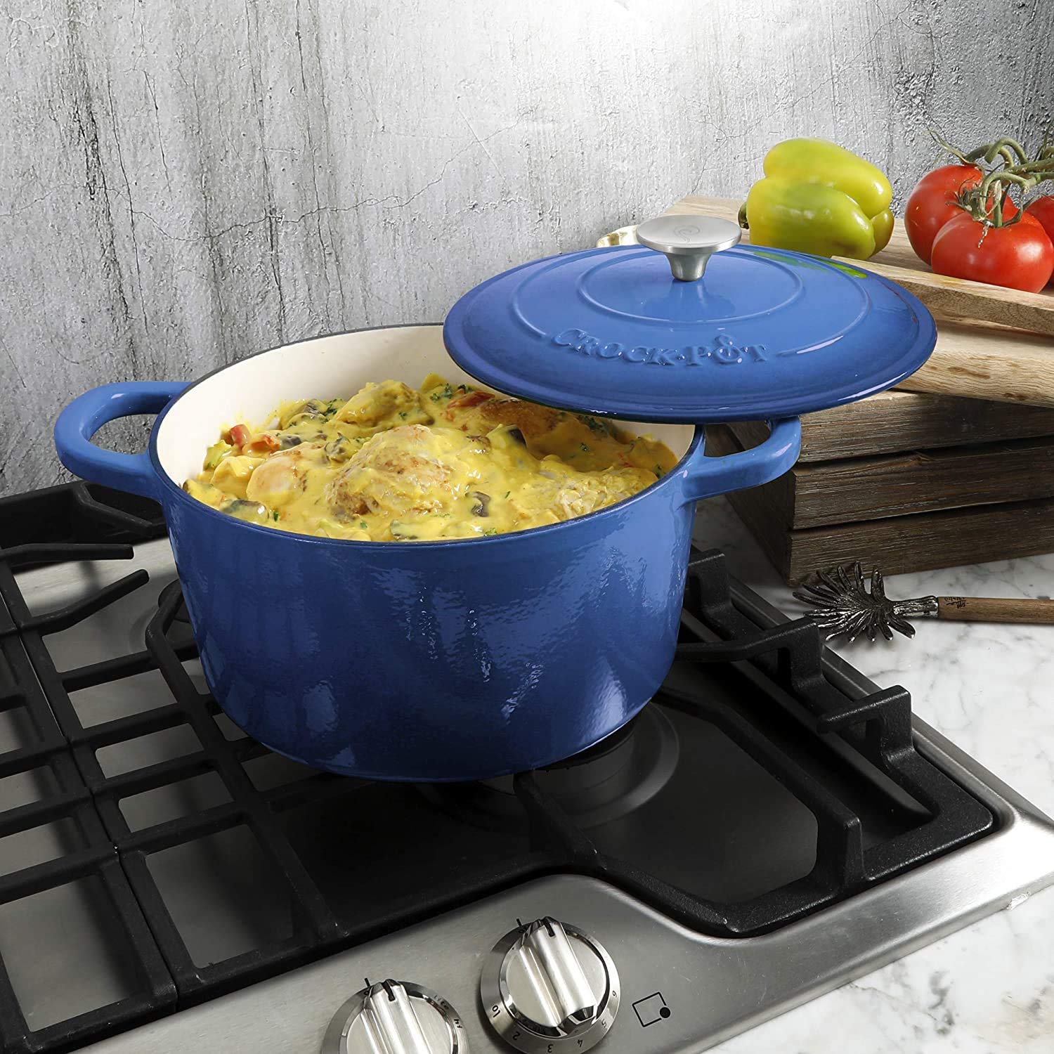 Crock-Pot dans four avec rôti, cuisson uniforme et rôtissage sûr