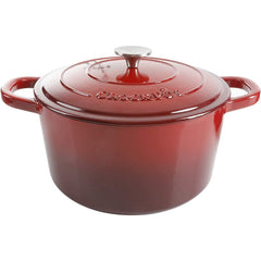 Crock-Pot cocotte frontale rouge scarlet, design robuste et esthétique