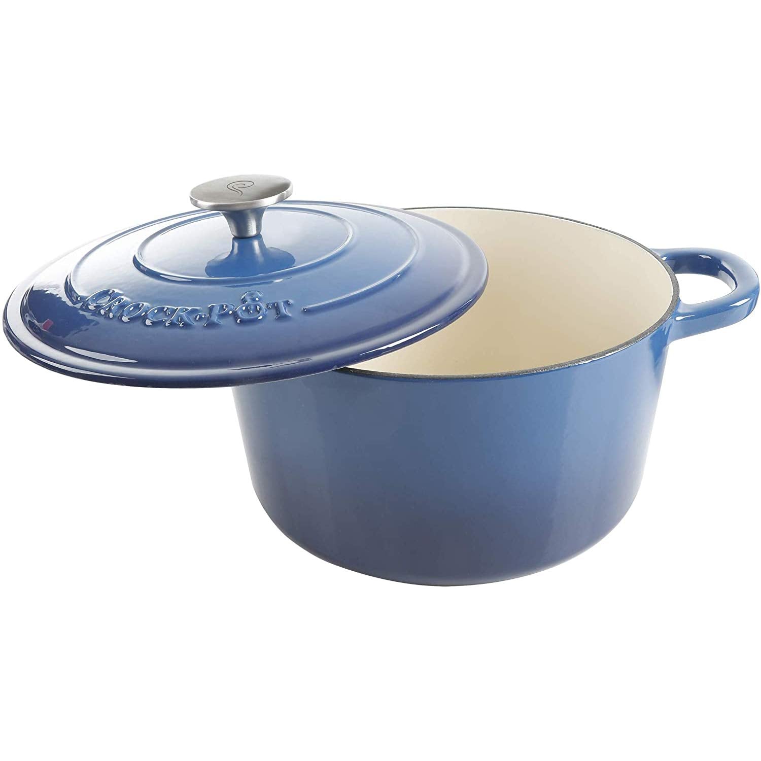 Crock-Pot gros plan sur l'émail, surface lisse facile à nettoyer