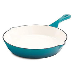 Crock-Pot poêle Artisan 10" teal sur table, bel effet déco et cuisson uniforme